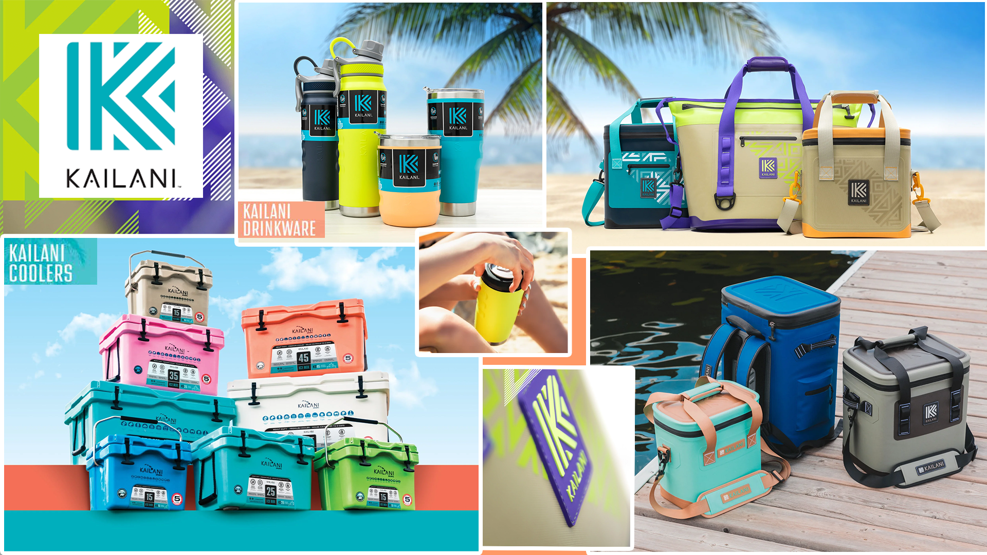 Kailani Coolers and Drinkwear